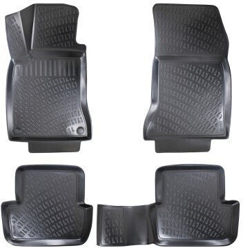 Set de covorașe auto din cauciuc tip disc Mercedes GLA X156 2014-2019