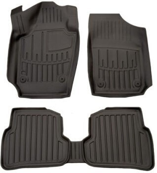 Set de covorașe auto din cauciuc tip disc pentru Volkswagen Polo V 2009-2017 Umbrella