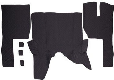 Set Covorașe Piele Ecologică pentru Camion Umbrella Volvo Euro 6 Cutie Automată Albastru