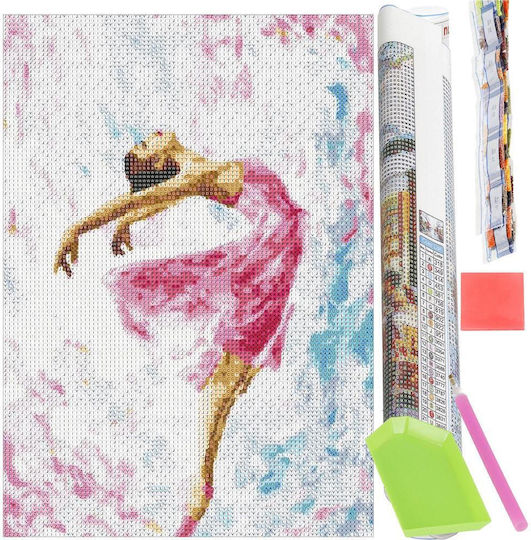 5d Diamond Embroidery Set 30x40cm Ballerina Design