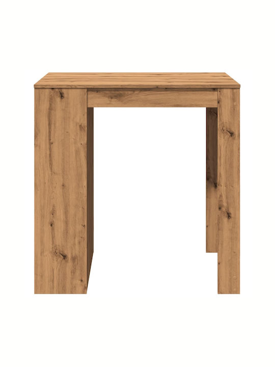 Table Bar Wooden Oak 102x70x103.5cm