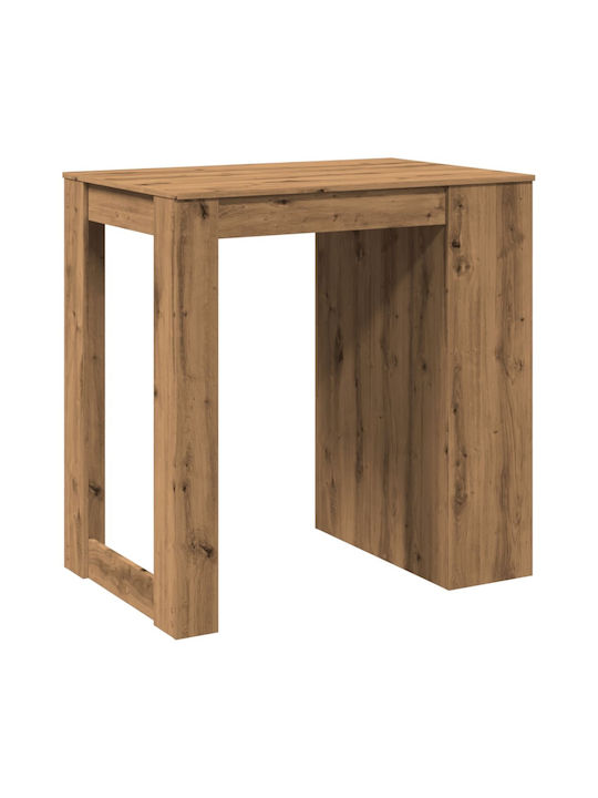 Table Bar Wooden Oak 102x70x103.5cm