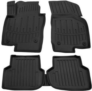Set de covorașe auto din cauciuc tip disc pentru Volkswagen Jetta VI A6 2010-2018