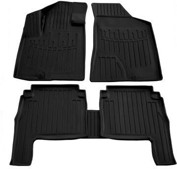 Set de covorașe auto din cauciuc pentru Hyundai Santa Fe II CM 2006-2010