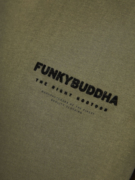 Sweatshirt mit Kapuze Khaki