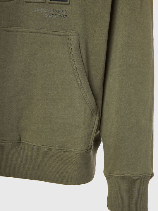 Sweatshirt mit Kapuze Khaki