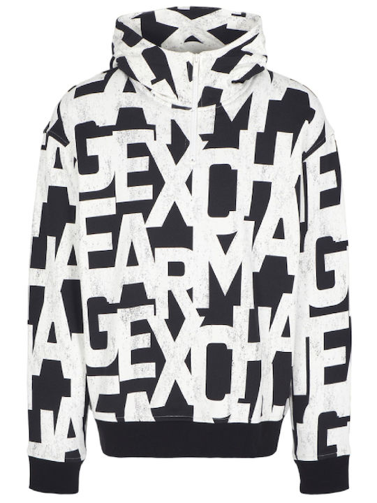 Sweatshirt mit Kapuze Schwarz