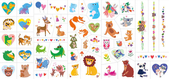 Stickers Tattoos Face Parent-child Set Family Fun