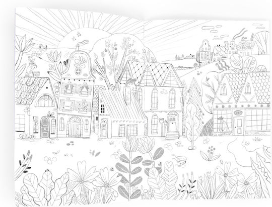 Carte de colorat Minouchkas Moulin Roty