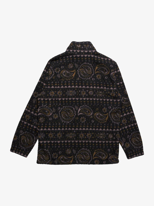 M Boundary Short Sleeve Black Blouse