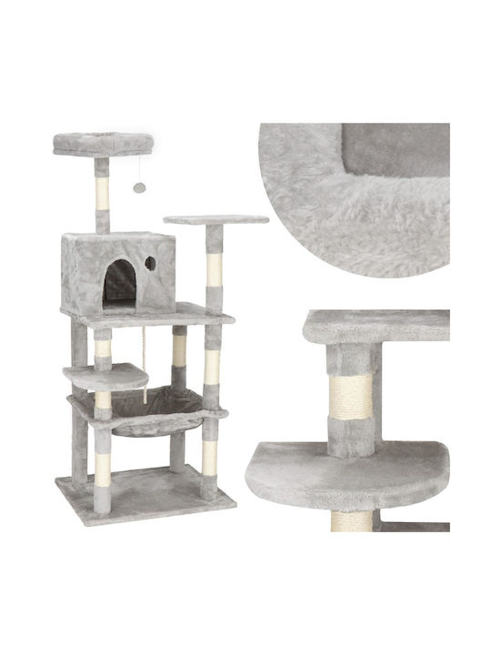 Scratching Post Cat Trees Gray Height 145cm