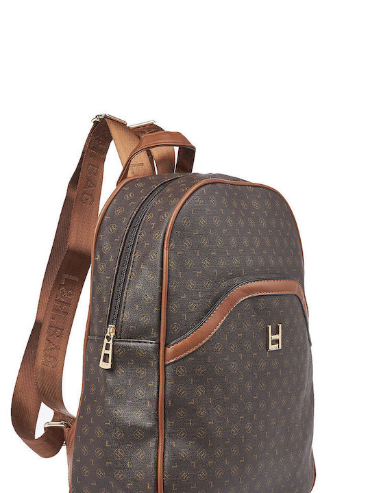 L&H Women's Bag Backpack Brown