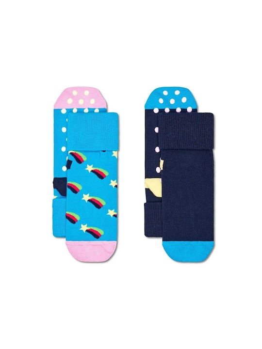 Happy Socks Kinderstrümpfe Shooting Star Mehrfarbig 2 Paare