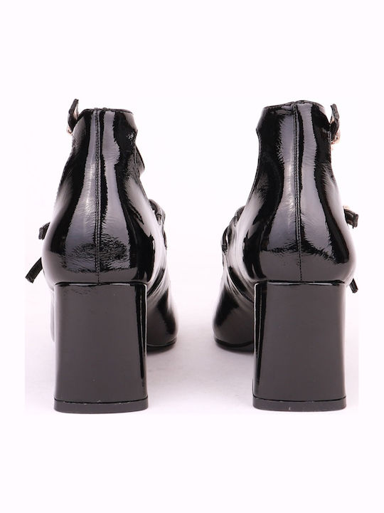 Black Heels with Strap