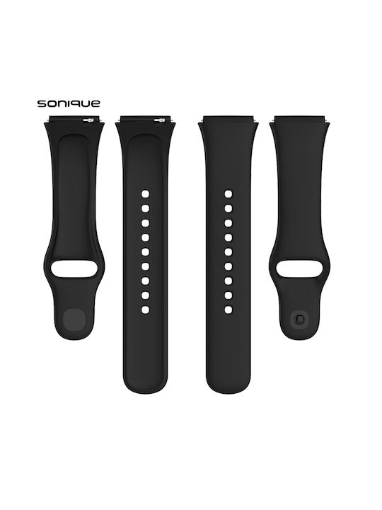 Sonique Curea Silicon Negru (Redmi Watch 3 Active - Ceas Redmi Watch 3 Active)