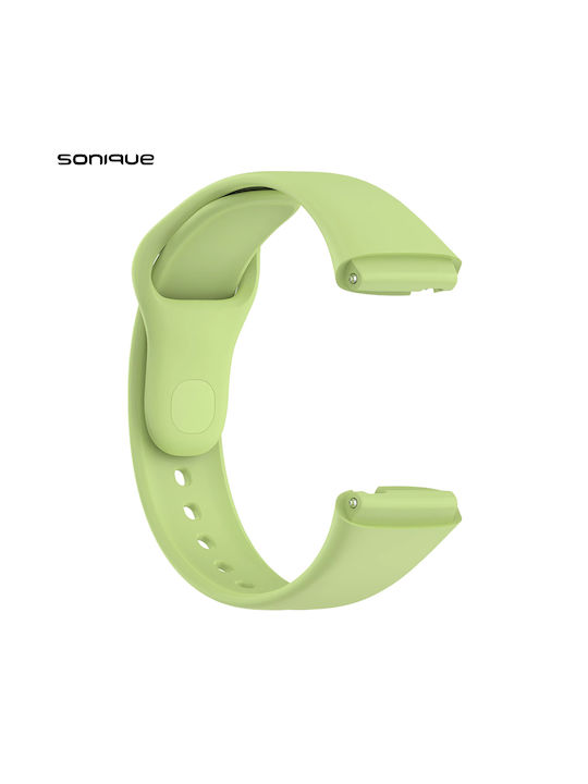 Sonique Каишка Силикон Зелен (Redmi Watch 3 Active - Часовник Redmi Watch 3 Active)