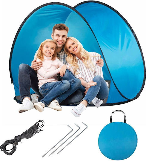Pop Up Strandzelt Für 2 Personen Blau