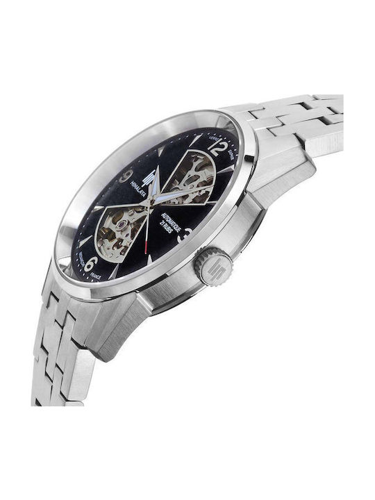 Lip Watches Himalaya Men's Watch Automatic with Silver Metal Bracelet
