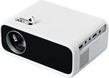 Wanbo Mini Pro Portable Mini Projector DLP (DMD) HD LED Lamp with Wi-Fi and Built-in Speakers White