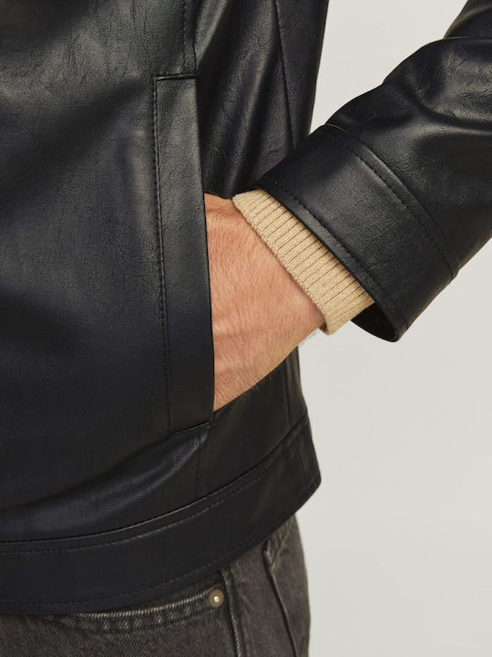 Lederjacke Jacke Biker Black