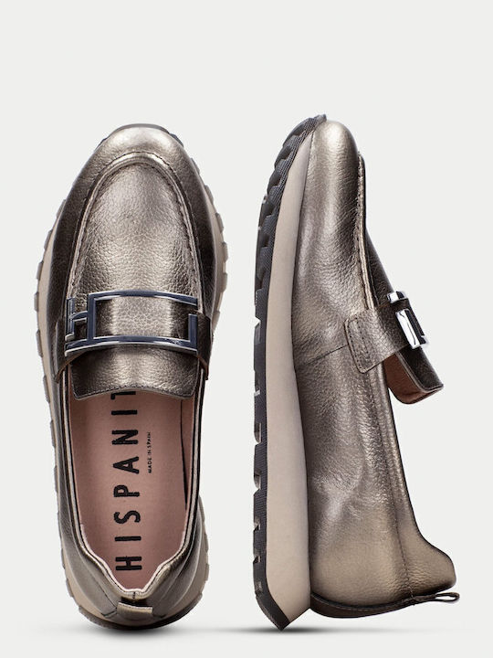 Γυναικεία Loafers Ατσαλί
