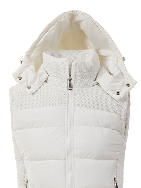 X-Feel Men's Sleeveless Jacket White