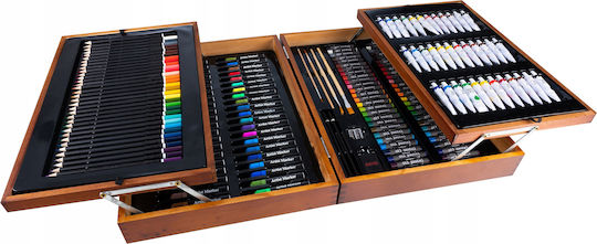 Painting Set Wooden 45x32cm 174pcs