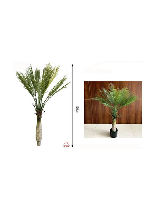 Artificial Plant in Pot Palm Tree 100cm