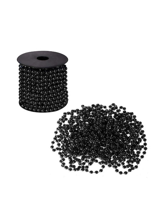 Crăciun Ghirlande Plastică Negru 1buc