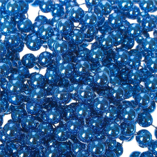 Weihnachtliche Girlande Plastik Blau 1Stück