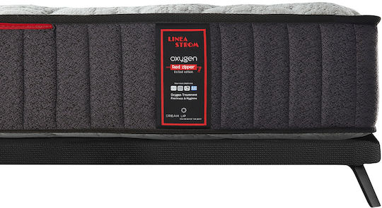 Linea Strom Oxygen Μονό Ανατομικό Στρώμα 90x200x25cm με Ανεξάρτητα Ελατήρια