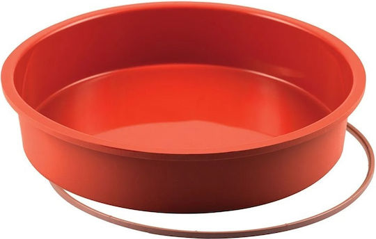 Ready Non-stick Silicone Cake Baking Pan 24x24x4.2cm