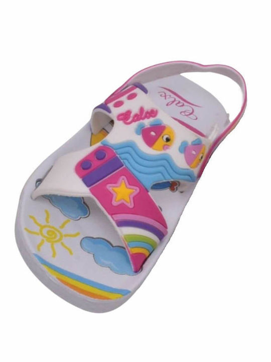Children's Beach Shoes White