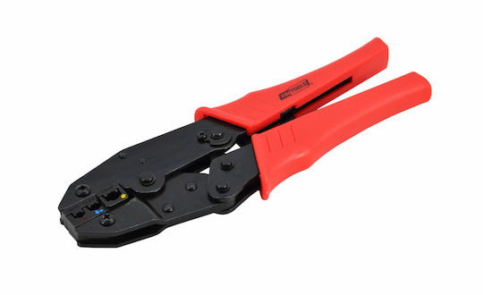 AWTools Πρέσα Ακροδεκτών Διατομής 0.5 - 6mm² με Μηχανισμό Καστάνιας (Μήκος 220mm)