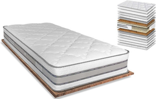 Orion Strom 016 Star Plus Coco 3D Μονό Ορθοπεδικό Στρώμα 100x200x25cm με Ελατήρια