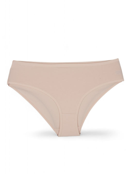 Βαμβακερά Ψηλόμεσα Γυναικεία Slip 3Pack Πολύχρωμο