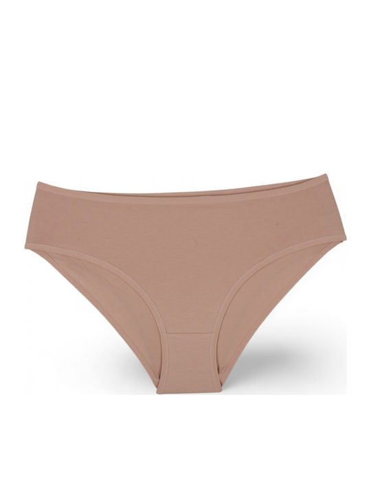 Βαμβακερά Ψηλόμεσα Γυναικεία Slip 3Pack Πολύχρωμο