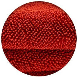 Chemicalworkz Shark Twisted Loop Car Towel, Ultra Absorbent, 1400gsm, Red, 80x50 cm