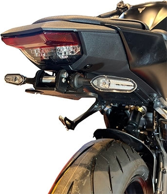 Gref Innovation Foldable Motorcycle License Plate Holder