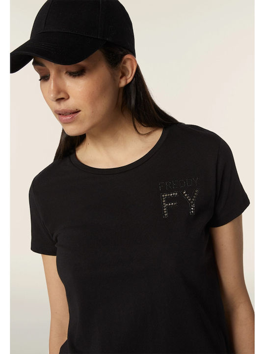 Damen T-Shirt Schwarz