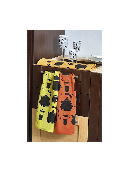Klotsotiras Towel in Yellow Color 47x95cm