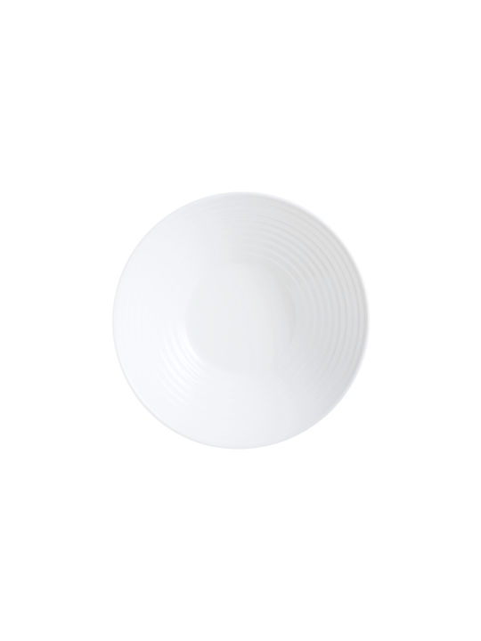 Luminarc Harena Cereal Serving Bowl Round made of Porcelain White with Diameter 16cm