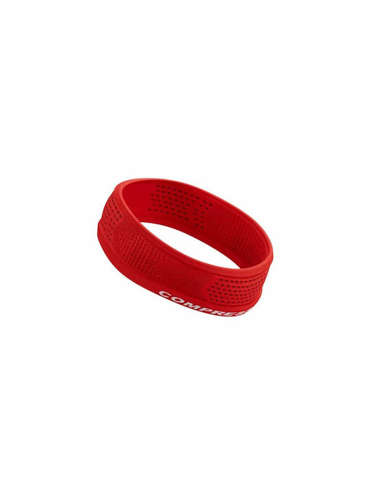 Compressport Thin On Off Athletic Headband Red