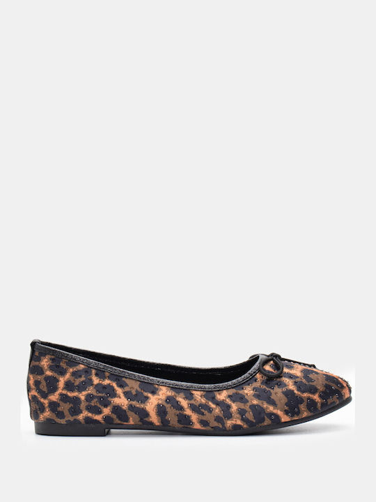 Luigi Pointy Ballerinas Leopard