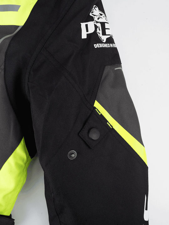 Bărbătesc Geacă de motocicletă Cordura 4 Sezoane Waterproof Negru