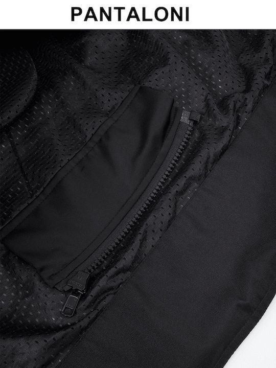 Bărbătesc Geacă de motocicletă Cordura 4 Sezoane Waterproof Negru