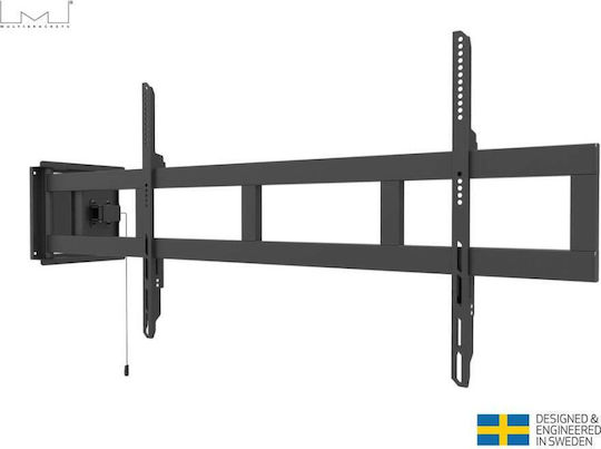 Multibrackets Universal Swing Arm 180 Suport TV de perete până la 69" și 75kg Negru