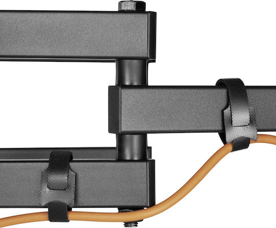 Sbox PLB-3646-2 Βάση Τηλεόρασης Τοίχου έως 80" και 40kg Μαύρο