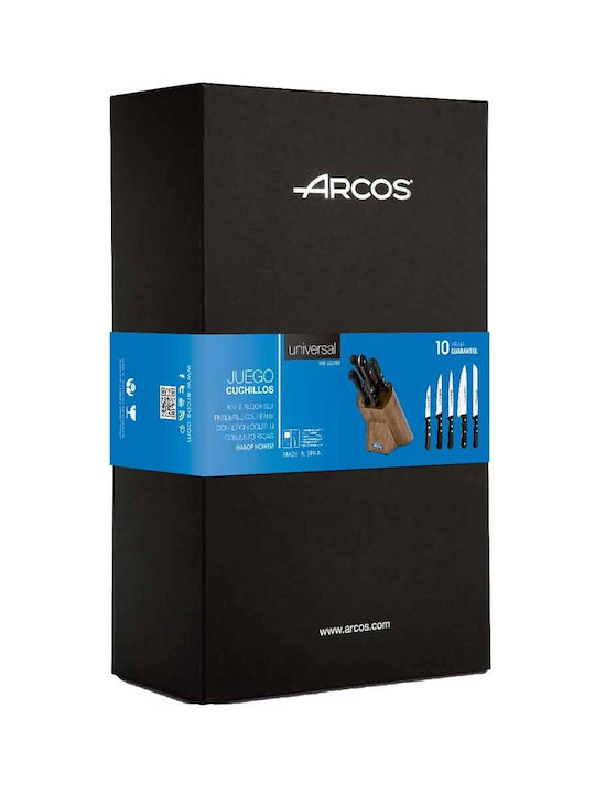 Arcos Universal Knife Set made of Stainless Steel 285700 5pcs 8421002285707