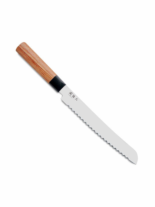 Kai Seki Magoroku Redwood Messer Brot aus Edelstahl 22cm MGR-0225B 1Stück